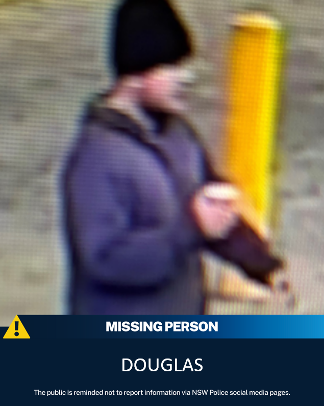 nswpolice's tweet photo. Appeal to locate man missing from Kingswood
Can you help us find Douglas?
https://t.co/Zh8ylC0QYr https://t.co/E48q7YOfZp