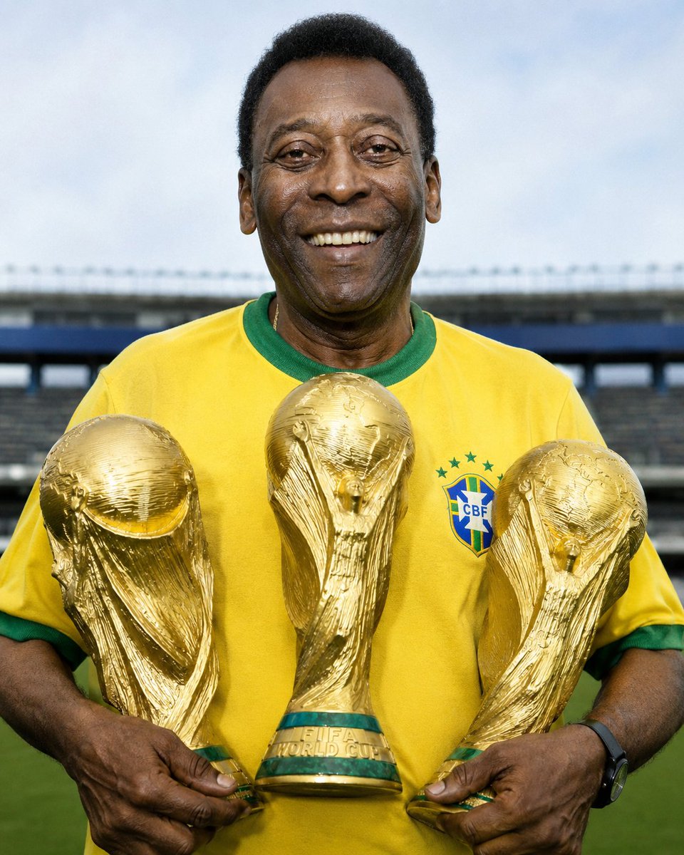 MichelePradoBa's tweet photo. Pelé em Copas do Mundo:
12 gols 

 NENHUM FOI DE PÊNALTI. 

Jamais comparem Pelé a qualquer outro jogador. 
Pelo menos, não por enquanto. 

Obrigada 👍🏽 https://t.co/IzoEJgCvQ0