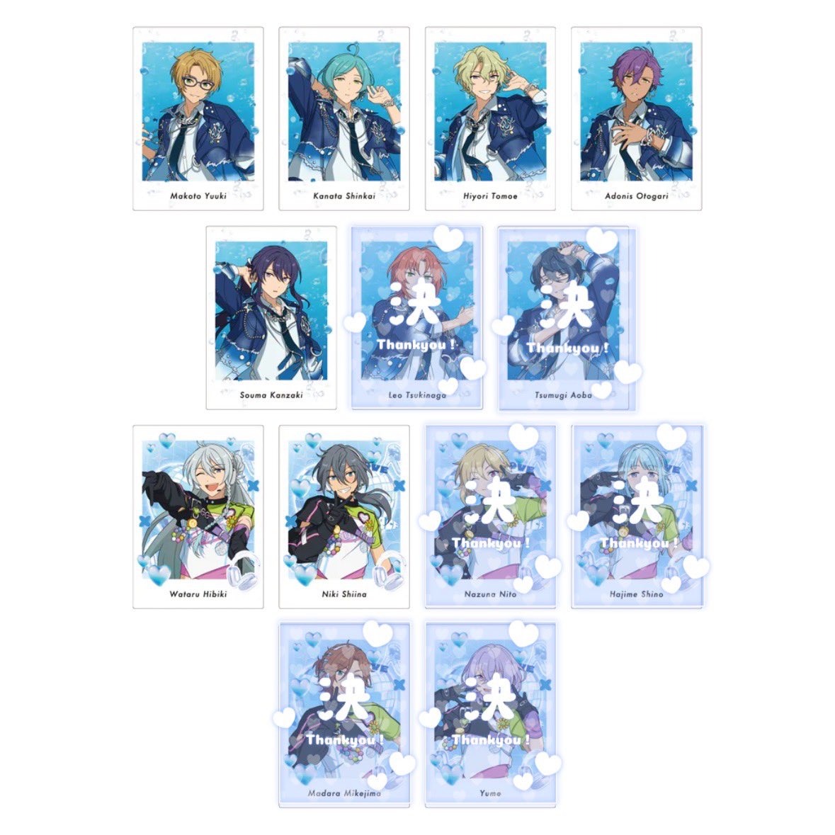 nekoneko716815's tweet photo. 【交換/仮約束】
あんスタ ぱしゃっつ P.A.shots!! Extra
-SELECTION 10 UNIT SONG-

求:夏目
譲:画像参照(無印各3)

＊郵送or予定が合えば池袋手渡し
＊3Box予約予定
＊身内の代わりで求めております。
＊纏めて優先(キャラ枠での交換優先)
検索からでもお気軽にお声掛けください🙇🏻‍♀️" https://t.co/18bqIEi6vg