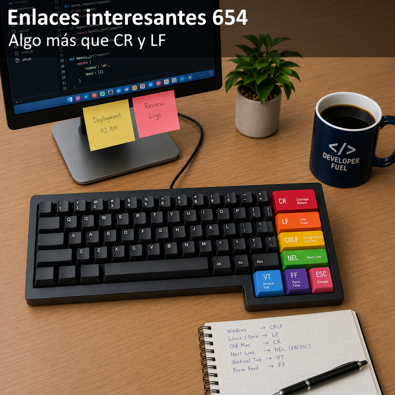 variablnotfound's tweet photo. ¿Sabías que hay muchas formas de representar los saltos de línea? ¿Y que en Blazor podemos crear signals al estilo Angular? ¿Y que puedes crear aplicaciones Windows que funcionen en consola y con GUI? Esto y más, en los enlaces semanales de @jmaguilar ➡️ https://t.co/Ggwz9EduVj https://t.co/o1XByGSV15