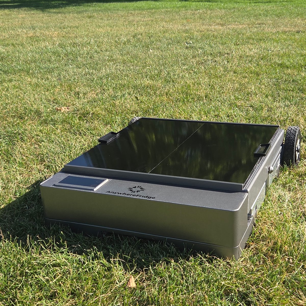 Anywhere_Fridge's tweet photo. The Anywhere Fridge is here.

It expands for real cold storage, then collapses when you need your space back.

Built for road trips, RV life, camping, tailgating &amp; emergencies.

Website live. Kickstarter coming soon.

https://t.co/Xk4EWR1zMB https://t.co/kpf7WdlxGn