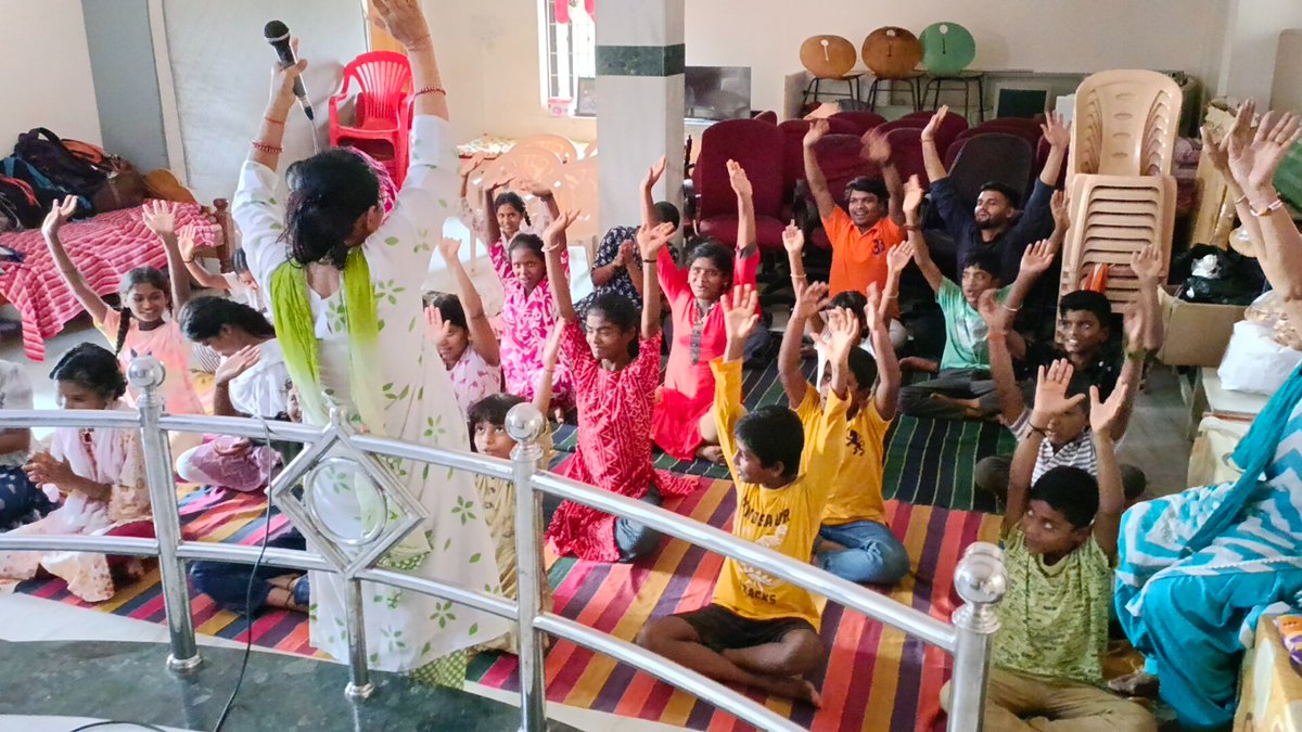 AshramBlr's tweet photo. On 27 June 2026, the Sant Shri Asharamji Bapu Ashram #Bengaluru successfully organized one-day #BalSanskar Classes, which included a variety of enjoyable activities for the children at Manukula Charitable Ullal, an orphanage in #Bangalore.

Glimpses👇
🌐 https://t.co/12rDRnozDl https://t.co/5vAeXhx8Qf