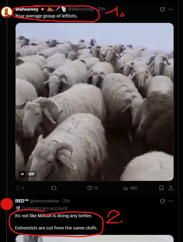 NocturneRecords's tweet photo. @Wahooney 1. You making "Obvious statement"
2. Perfectly reasonable comment in context of your comment selectively pointing "the obvious thing" only for one side
3. You having a meltdown over the thing you did yourself in very 1st comment you made XD

You ran away like a bitch hypocrite XD https://t.co/0S0uxIDqQB