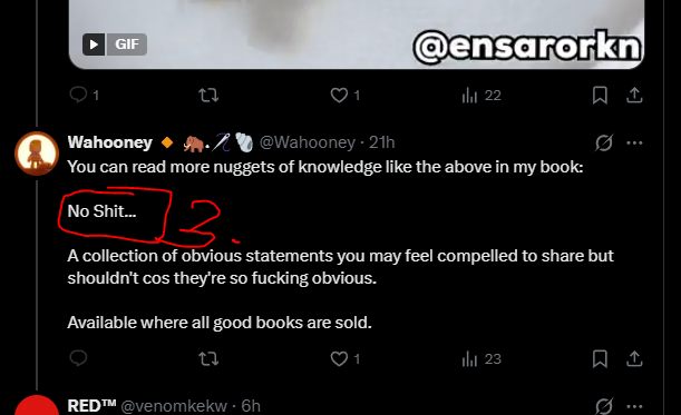 NocturneRecords's tweet photo. @Wahooney 1. You making "Obvious statement"
2. Perfectly reasonable comment in context of your comment selectively pointing "the obvious thing" only for one side
3. You having a meltdown over the thing you did yourself in very 1st comment you made XD

You ran away like a bitch hypocrite XD https://t.co/0S0uxIDqQB