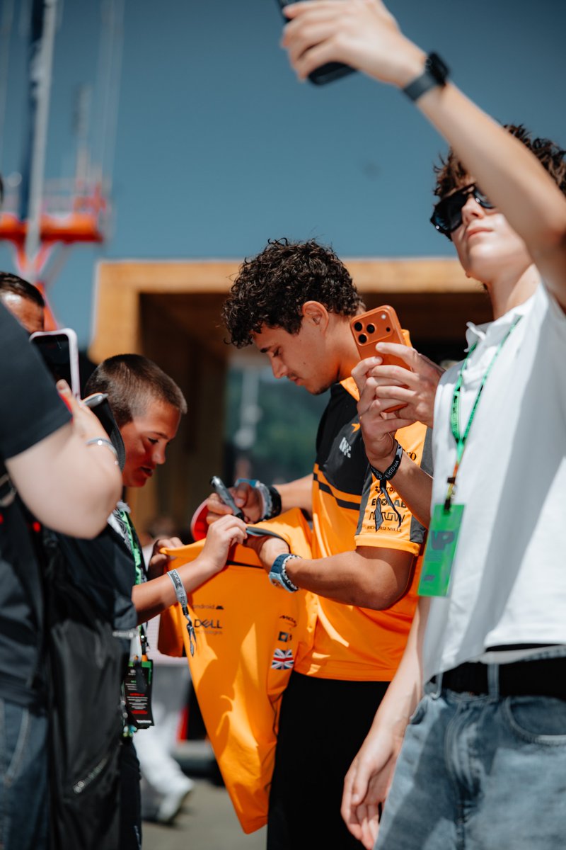 LN4's tweet photo. Weekend in Austria done 🫡 Home race next, and I already know Landostand's gonna be LOUD. see ya next weekend ;) https://t.co/m17nFosXTf