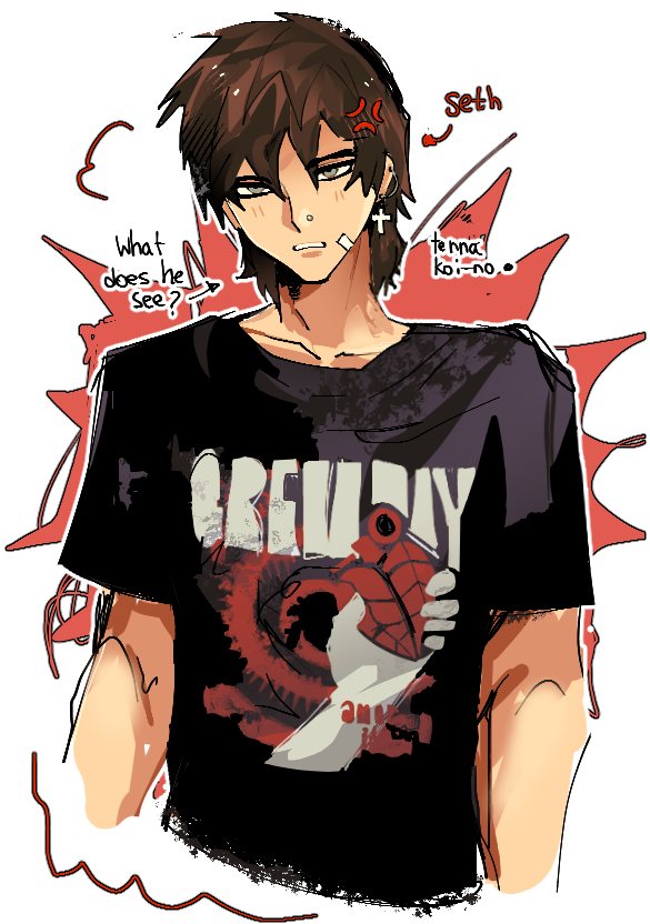 sunveile's tweet photo. Not tagging my ocs belong to the abyss #lovethisguy https://t.co/PDCtybthrf