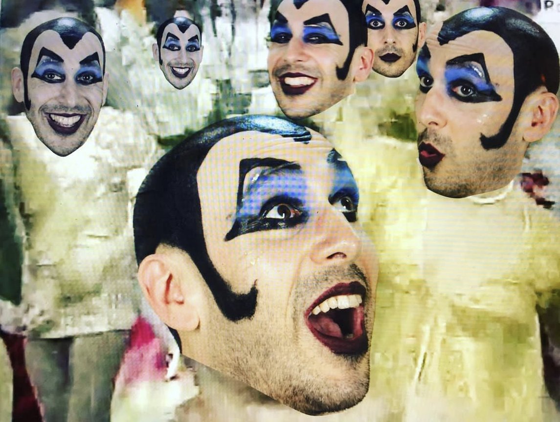 okgo's tweet photo. Wishing the happiest of birthdays to our intrepid bassist, style icon, hat aficionado, and all-around renaissance man: the one and only Tim Nordwind. https://t.co/Kryz7kpPrT