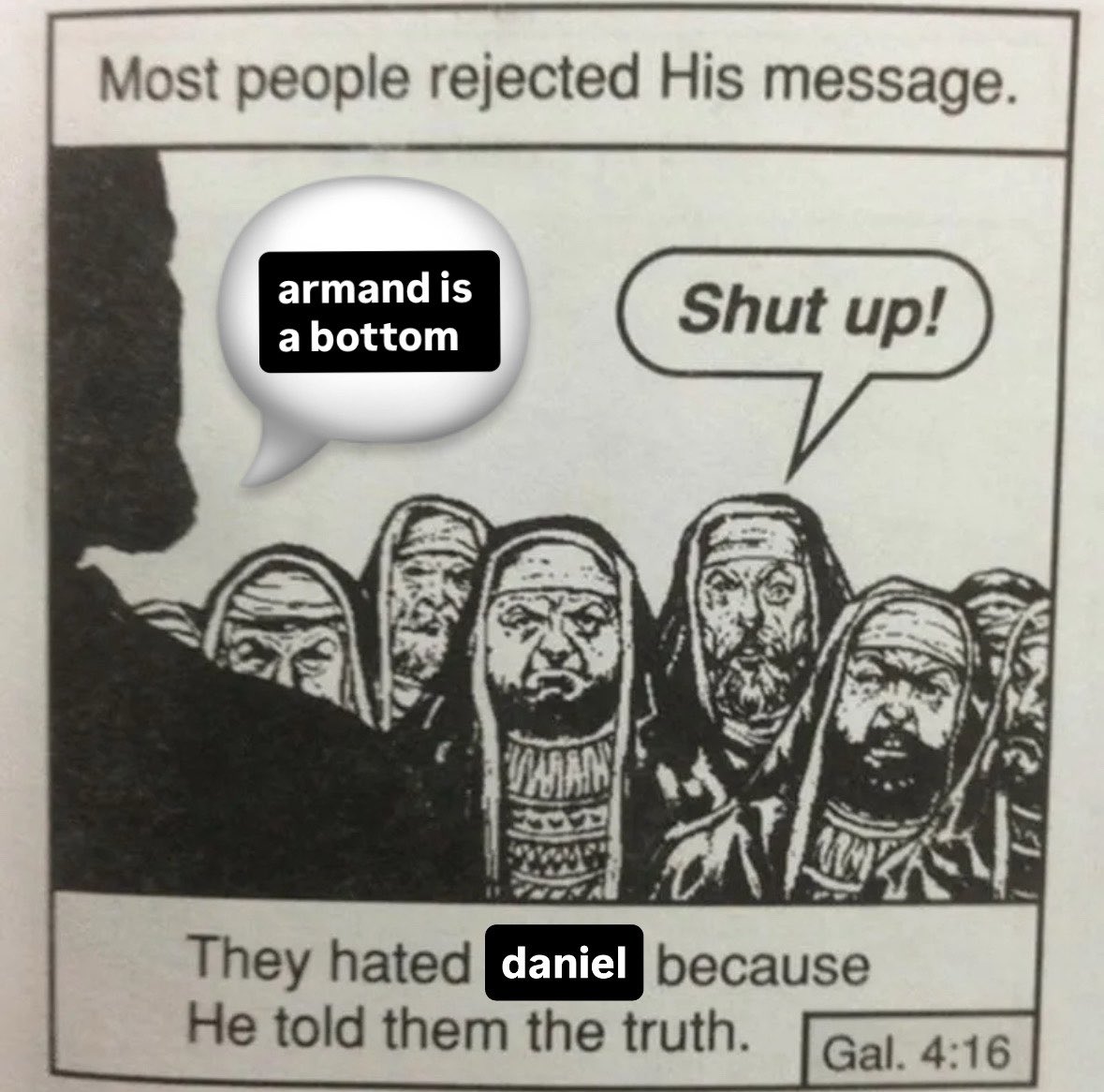 princessarmand's tweet photo. top armand truthers after watching episode 4 https://t.co/IDGpOnsIe4