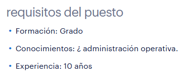 lCrist10's tweet photo. Esto tiene que ser broma sjjssjsjsjsjsj 10 Años de experiencia Administrativo Junior sjajskajjsjnsjksnss https://t.co/zyI4ogLmbR