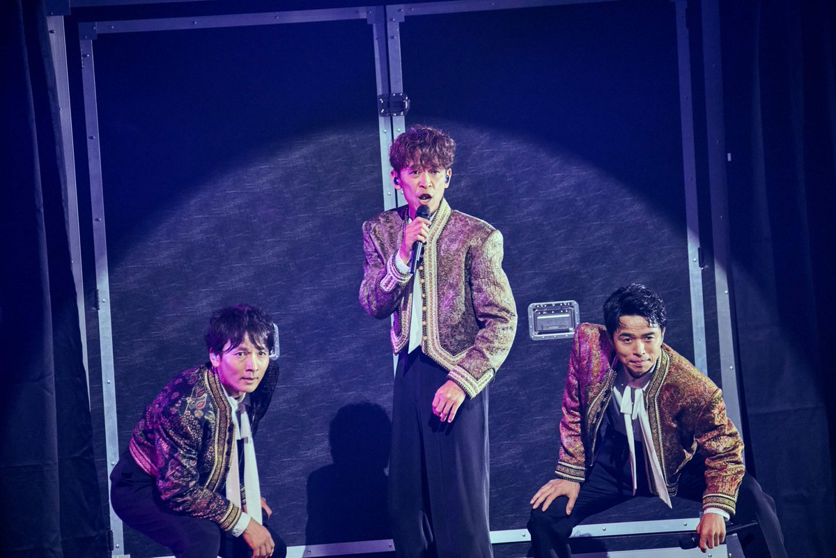 thetvjp's tweet photo. #井ノ原快彦「懲りずに続けていきます」
#トニセン が少年隊らの名曲を
歌い継ぎ、踊り継ぐ　
ツアー東京公演リポート

▼記事の続きはこちら
https://t.co/e3O2O2fWqM

#唄う人踊る人
#20thCentury
#坂本昌行
#長野博
#青木滉平
#長瀬結星 https://t.co/qLcdoG600D