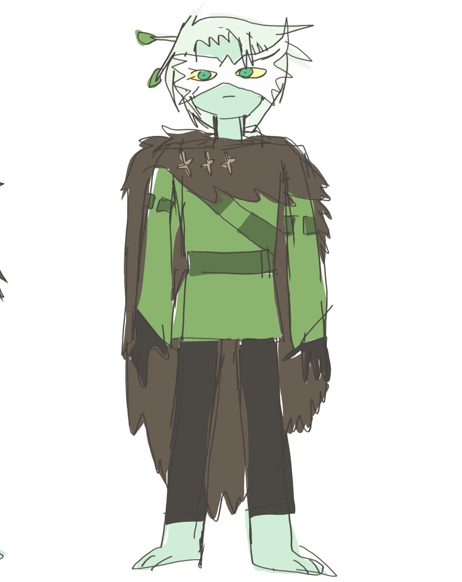 _creaminal's tweet photo. @Jeddington2005 I saw your warlock wizard design and got inspired I tried to design him like months ago?? But I didn't like it https://t.co/KDt47JpvhM