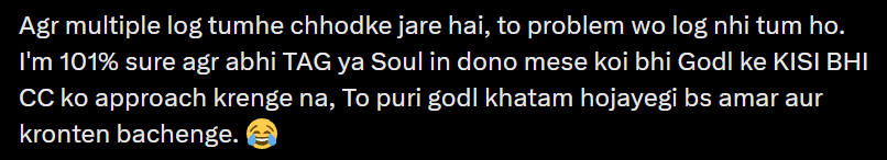 DibyaD18's tweet photo. Haan ek h Harshi karke koi thi woh gyi thi S8ul, uske baad se uska ata pata he nhi 😂😭 https://t.co/jmo7cgQEM5