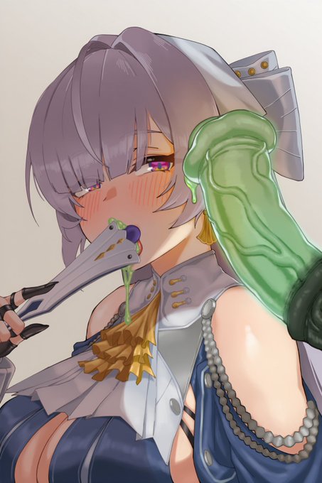 「随分とお下品な味ですわ...❤️」 