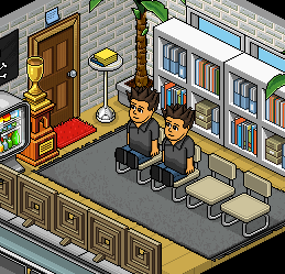 AHP_HH06's tweet photo. Theres a bug going on right now, where habbo lags for a second and then you respawn in the door, while "you" are still on your own spot. Reloading the room fix this, but it's kind of annoying.
@habbo #habbo #habbohotel https://t.co/KaJkxk8iz7
