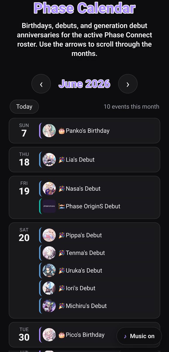 BlackZiploc_'s tweet photo. Well, today's the day huh

Introducing PHASEFANART

It's a site I setup to
- host fanart relays with my friends / the community
- archive the PhaseShop since they delete the listings
- have a full month by month birthday and debut calendar
- share projects we funded

Link below! https://t.co/4d8c9mUSTY