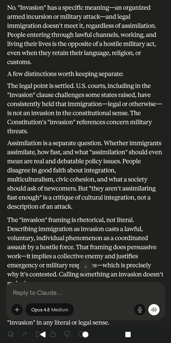 ch4os1337's tweet photo. @ScareCrawShow45 @DoniboyYT @TheOmniLiberal @america @grok No grok is just brainwashed. https://t.co/xhU1srodOt