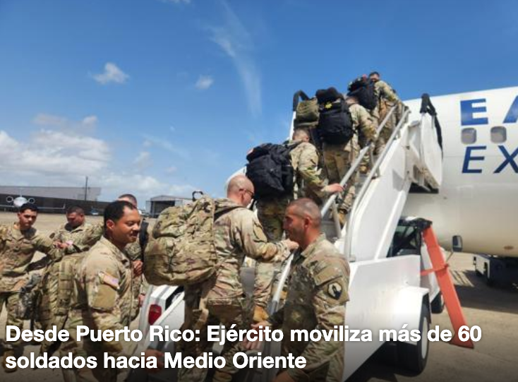 EdFiCa's tweet photo. Para lo único que Puerto Rico es bueno para Washington: como colonia militar. https://t.co/zH1kredXZD