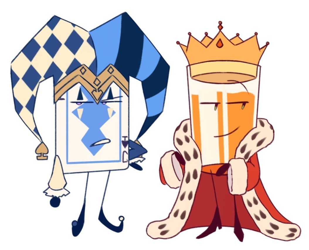 SnowBasket_CEO's tweet photo. Jester &amp; King 

#inanimateinsanity https://t.co/bR3LygIaoH