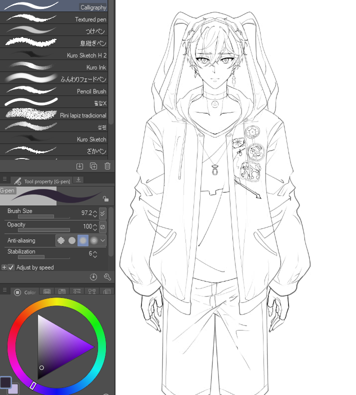 shiorisaki_'s tweet photo. Live2D WIP 💫
just want to show you the sketch~ ehehe
what do you think? ( •̀ ω •́ )✧
#artmoots #live2dwip #wiplive2d #live2d #vtuber #rkgk #wip https://t.co/5B0bZPM1o0