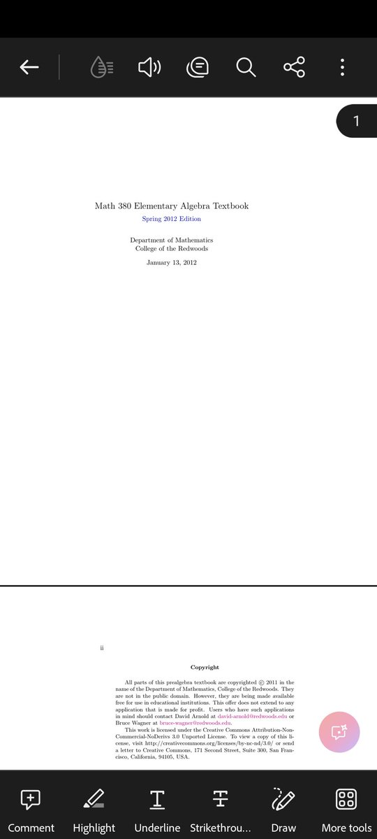OnyeArithmetics's tweet photo. @ardi1724 @oprydai Download the book "Math 380 Elementary Algebra textbook"
Below is what it looks like. If you're a beginner, use this book or you can check out "Complete Arithmetics by Wentworth-Smith"

You can use this site,  "Oceanofpdf" to download them. Thank you https://t.co/tnFld3B3Bt