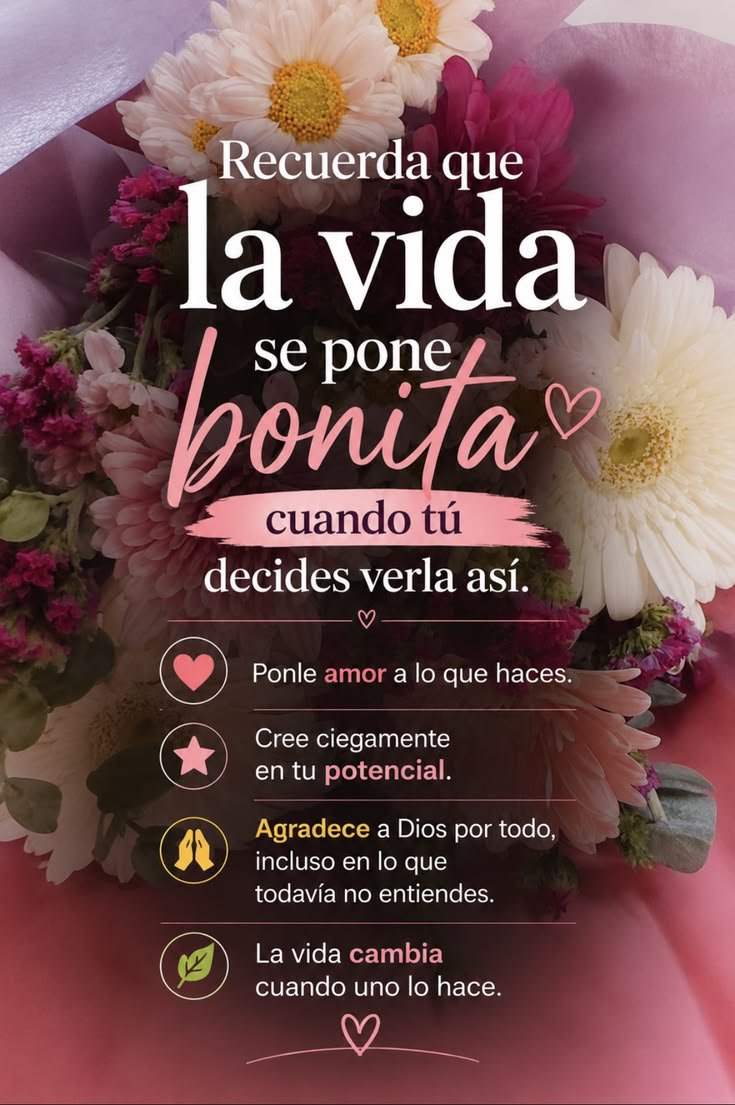 aleegimenez_c's tweet photo. La vida cambia, cuándo tú cambias!! https://t.co/OfapKGZYLf