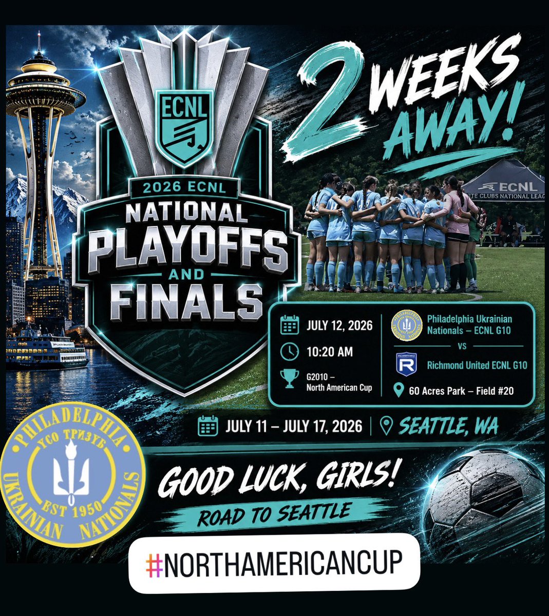 LeahONeill2028's tweet photo. 1st Game posted!! Excited to travel ✈️ to Seattle to play with my team..@UkrNats2010ECNL @wearesoccershow @Smedley033 #2028centerback @RecruitMatador @ECNLgirls @girlssoccernet @gatorjack72 @ImCollegeSoccer https://t.co/vYxLf4Vk01