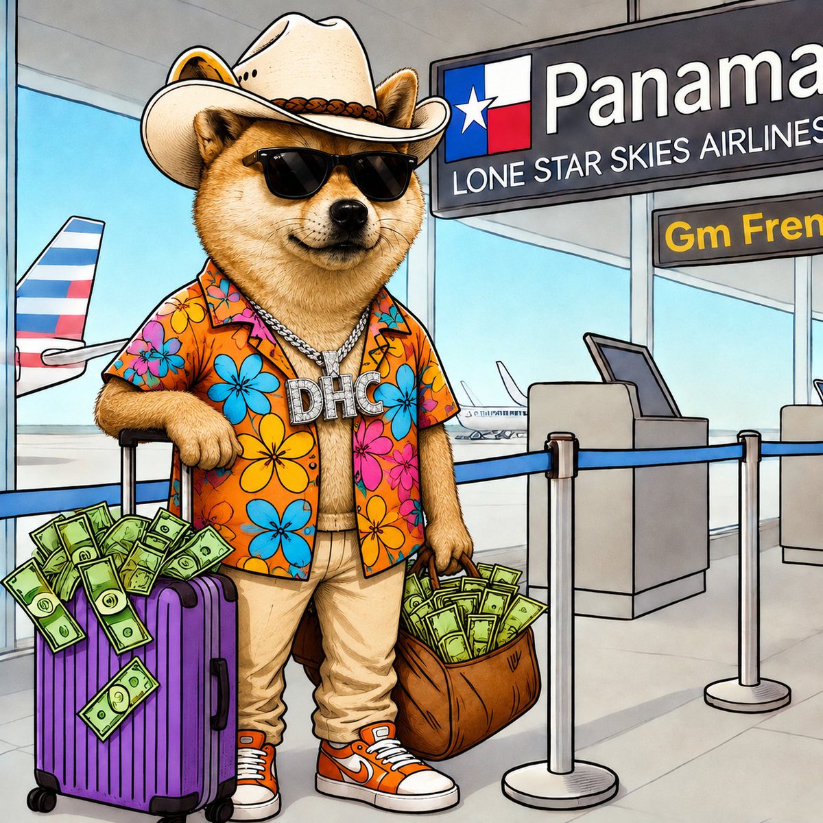 nextmoved's tweet photo. $DHC will go on vacation first

@hugh_stiel  @Crazypaperbag 
#Solana #Web3 #DogeHeadCoin https://t.co/J1jTAHFzum