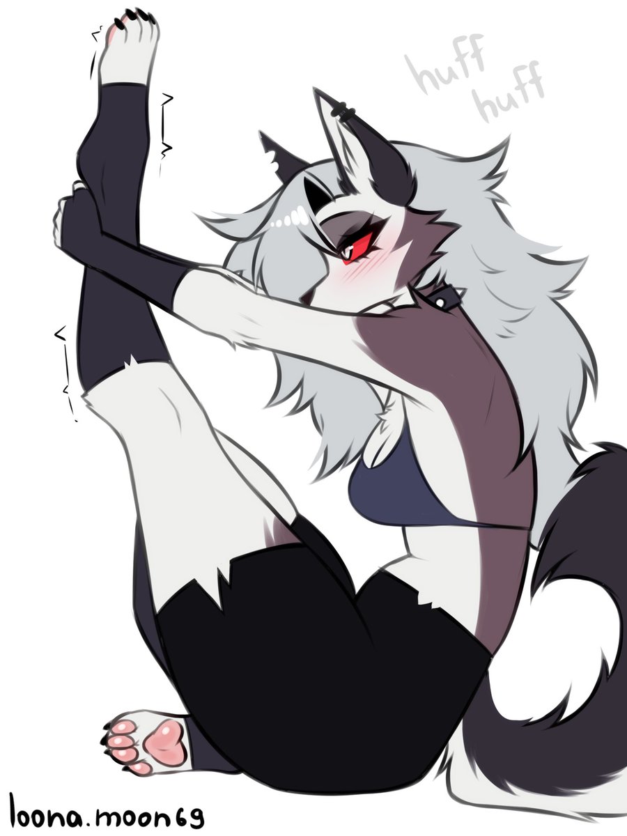 EmmaJohnso90527's tweet photo. Huff huff… one more rep before destroying everyone’s attitude 💪❤️
#LoonaArt #HelluvaBoss #LoonaEdit #FurryArt #AnimeArt
Artist : @justsomerandpup https://t.co/T1MwBDfWBA