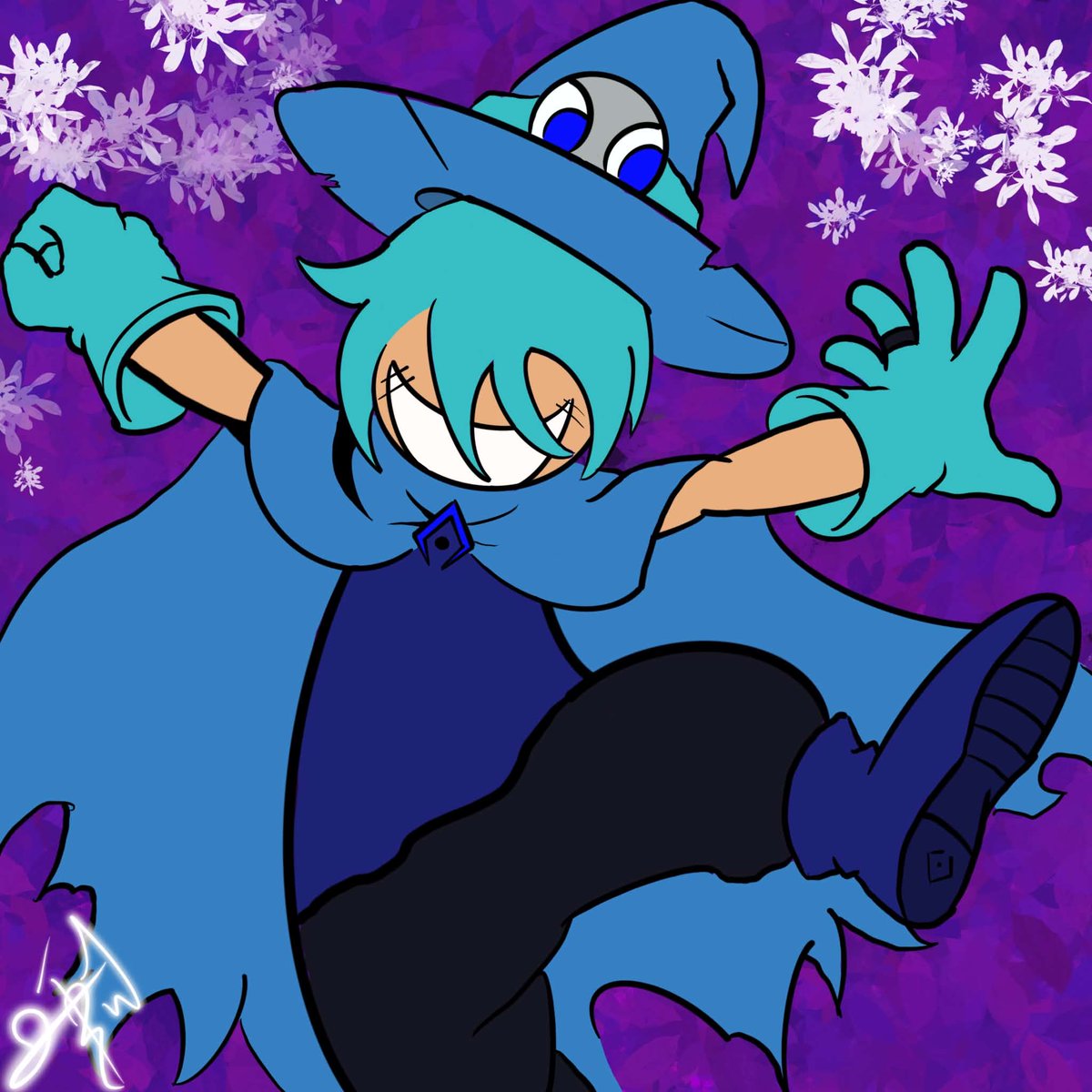 Bloodrains's tweet photo. My digital circus oc https://t.co/OnDryddv7o