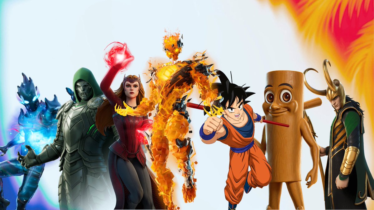 Gaspafv's tweet photo. Who do you think is the most powerful Fortnite character? https://t.co/WYFK2HadWx