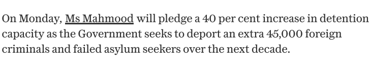 migrationCtrl's tweet photo. There are well over a million illegal migrants and foreign criminals living in Britain. 39,000 were removed in the last 12 months. 

Labour's grand plan is to increase removals and deportations by just 4,500 a year. https://t.co/VylIxJz658