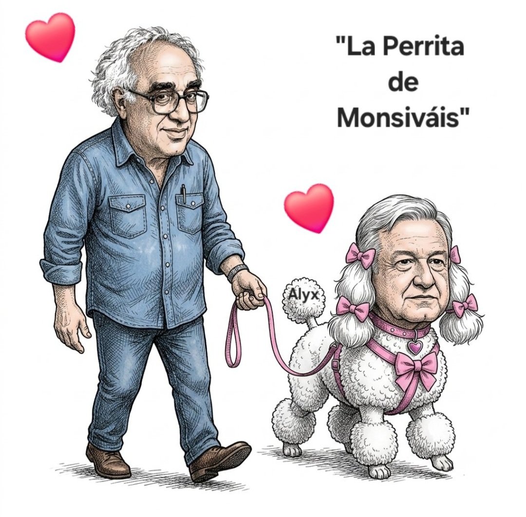 knightcelta's tweet photo. @SoyChiara24 Pues está claro que está #LaPerritaDeMonsiváis #AMLOCA #LaPerritaDeMonsi #ViejoJoto https://t.co/6UZ20Y3yRs