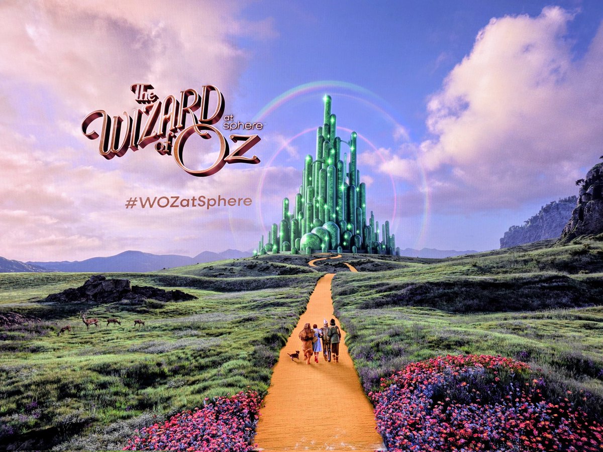nehal_sangoi's tweet photo. The Wizard of Oz at Sphere
#WOZatSphere #LasVegas https://t.co/abhbWggDUa