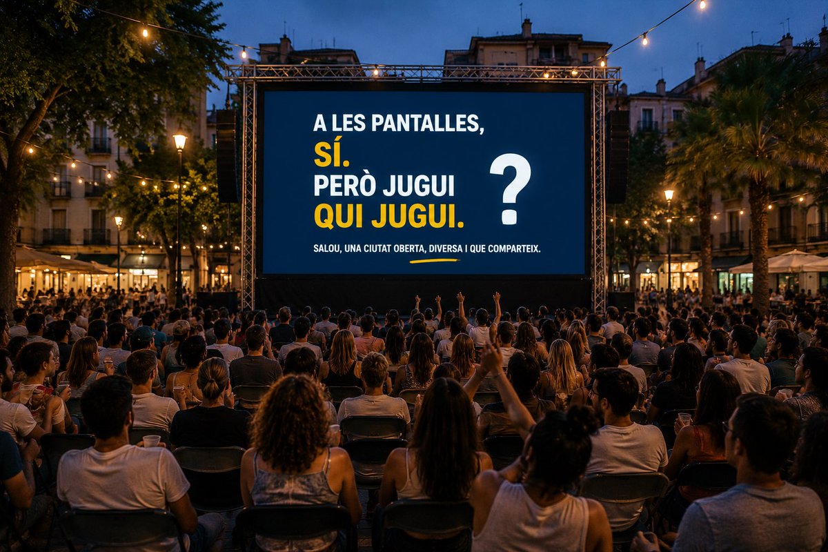 ElenaZhuko's tweet photo. Aquests dies s’ha parlat de la possibilitat d’instal·lar a Salou una pantalla gegant per seguir els partits de la selecció espanyola.

I m’ha fet reflexionar sobre una cosa: Salou és una ciutat on convivim persones de més de 100 nacionalitats diferents. L’espanyola és una d’elles.

En aquest mateix Mundial, seleccions com l’Argentina, el Senegal, França, o moltes altres tenen opcions reals d’arribar lluny. I darrere de cadascuna d’aquestes seleccions hi ha veïns i veïnes de Salou que també les senten com a pròpies.

Per això, si considerem positiu instal·lar pantalles gegants per compartir l’emoció del futbol, crec que hauríem de fer-ho des d’una idea senzilla: tots els salouencs i salouenques mereixen el mateix respecte i la mateixa consideració, independentment de la bandera que animin.

La grandesa de Salou no és que tots siguem iguals. La grandesa de Salou és que, sent diferents, hem decidit conviure, compartir i construir una ciutat plegats.

A les pantalles, SÍ, però jugui qui jugui.
