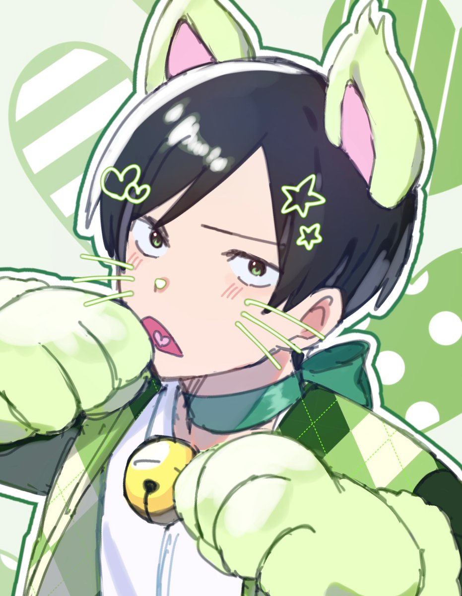 yabo_matsu3's tweet photo. にゃん🐈なチョロまつ https://t.co/hURYYApuEc
