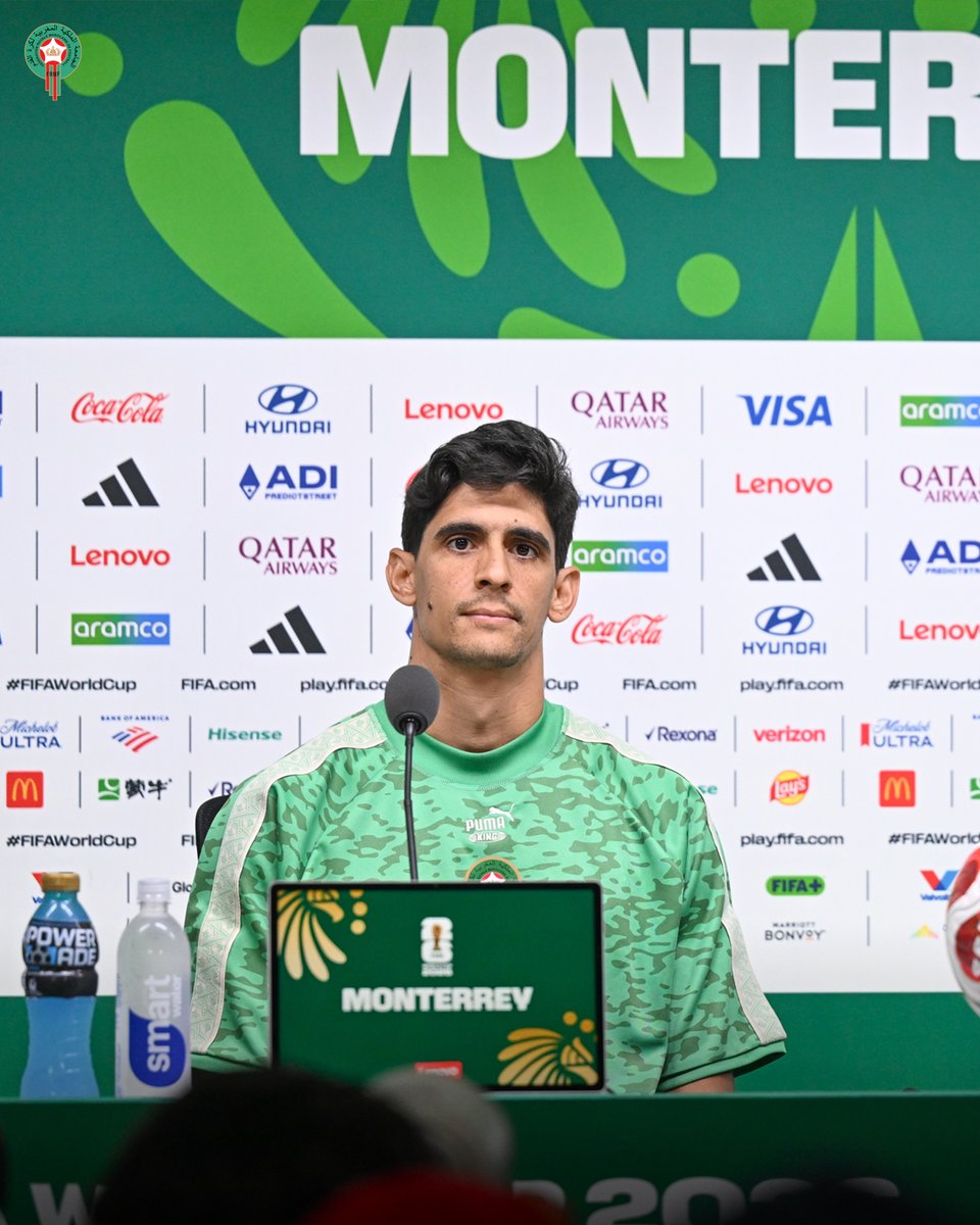 EnMaroc's tweet photo. صور الندوة الصحفية قبل لقاء الغد أمام منتخب هولندا 

Pictures from the press conference before tomorrow’s game against the Netherlands 🇳🇱

#DimaMaghrib 🇲🇦 #FIFAWorldCup https://t.co/sQSQMAmKrv