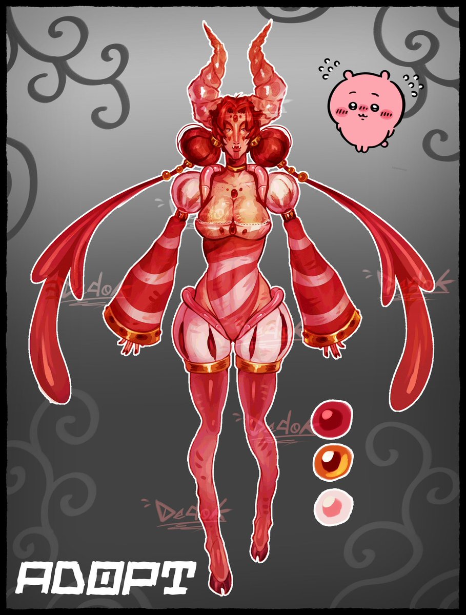 DEDOK_UNU's tweet photo. ADOPT AUCTION
--------------------
PAYMENT:   ONLY PAYPAL (usd)

SB: $20 usd
MI: $2 usd
AB1: $60 usd = Commercial use + smal changes

BID : 
in the comments, as well as the auction is on:
https://t.co/THzG0TAljr https://t.co/fzaWWufjJY