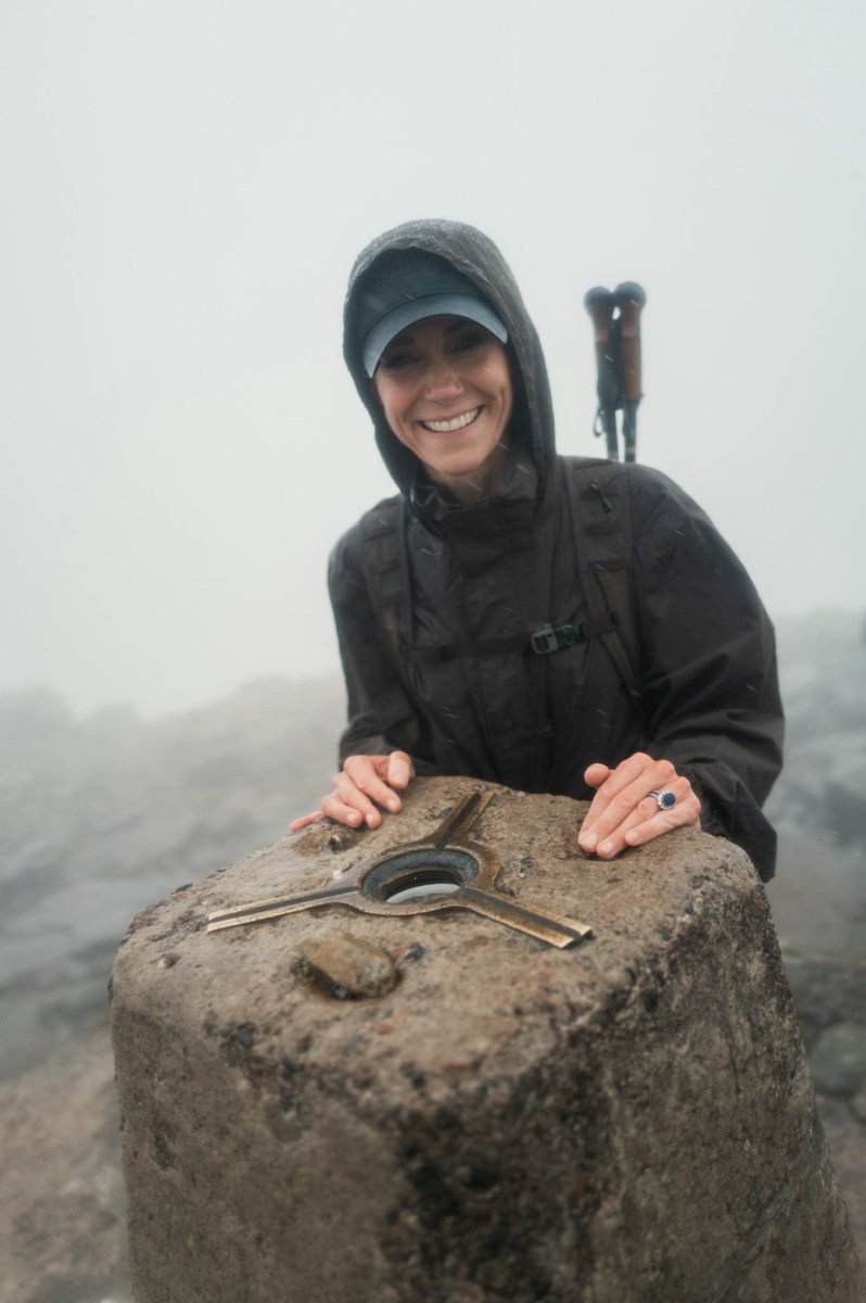 Canellelabelle's tweet photo. So proud of her🥹
    The Princess of Wales completed the 23 miles National Three Peaks hiking Challenge to raise money for the Royal Marsden Cancer Charity.
    And this gorgeous picture speak for itself: A woman happy to be alive after staring at Cancer diagnosis in the face🥹❤️
    I love the message that she shared: "Cancer doesn't just affect the body. It changes how you think and feel and profoundly affects every aspect of your life. I know this personally, and that the journey through and beyond treatment requires more than medicine alone"❤️‍🩹
   A powerful truth that many who went through Cancer and were blessed enough to see the other end of the tunnel can relate to. She is inspiring❤️
    May God continue to bless her and keep her healthy. She is calm and serenity in the midst of so much chaos.
#PrincessofWales
