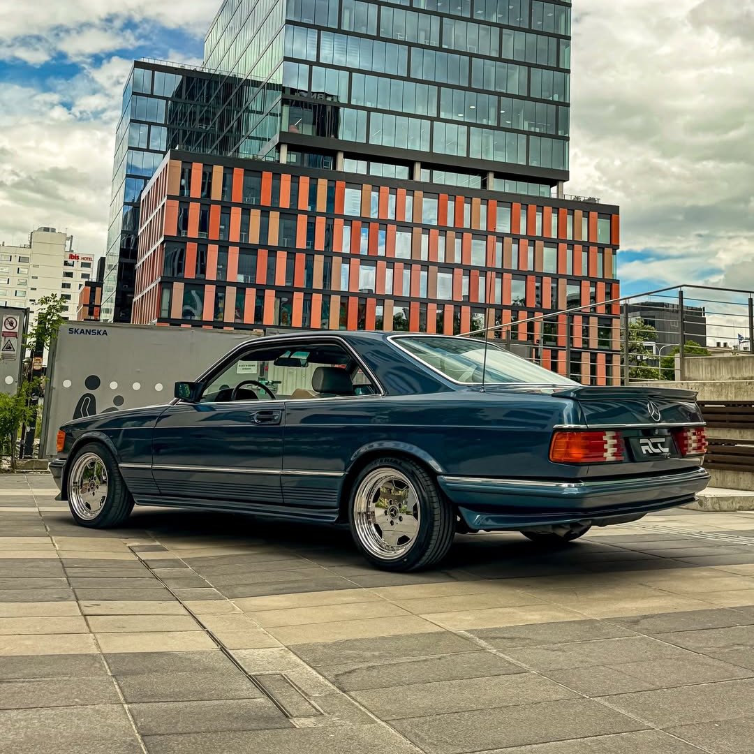PistolCult's tweet photo. Mercedes-Benz 560 SEC 💙 https://t.co/0poeLFPpow