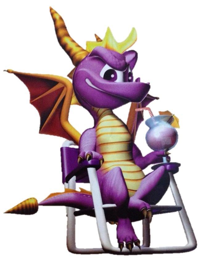 bloob3rry_'s tweet photo. Me all summer lookin at everyone who doubted my faith in Spyro’s revival https://t.co/BebAOma8Yl