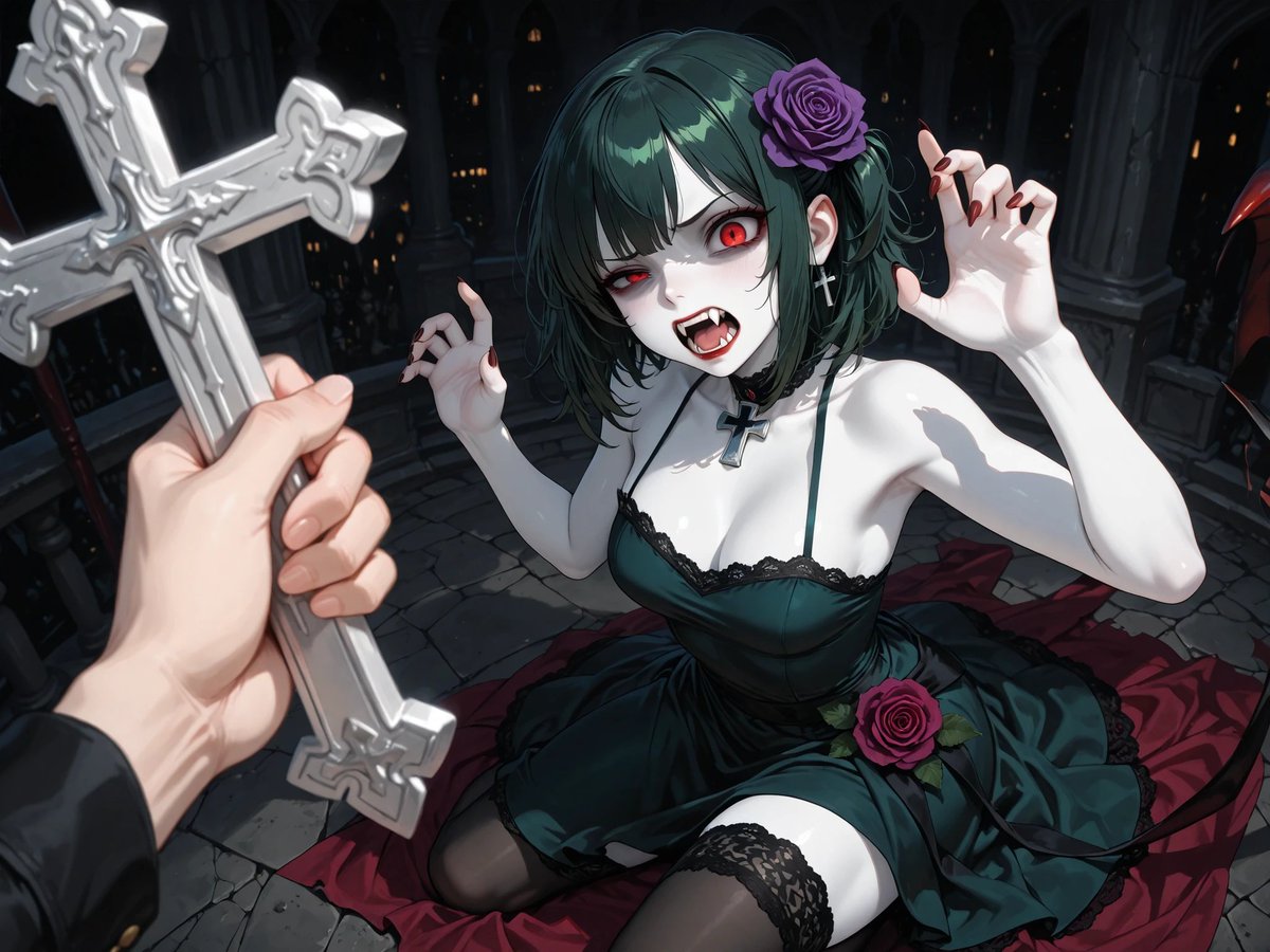 VampM9999's tweet photo. #吸血鬼 #vampire #女吸血鬼
今日の次点たち（お題：特別な旅の装備）
あんまり、やられ、って触れてこなかったのですが…意外と、作ってみると楽しいな、と。
（彼女には不謹慎ですが）
でも、この後どういう展開になるかは…
ご想像におまかせします… https://t.co/rRd9ooiNP3