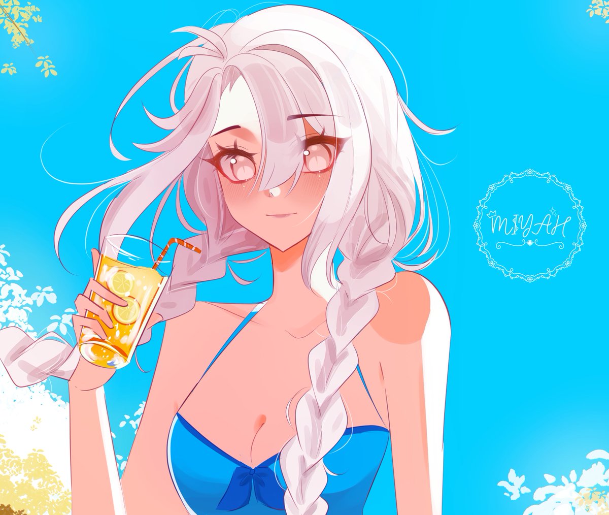 DeviantArt's tweet photo. summer illust.
By @_uulhada

#deviantart #deviantartist #dailydeviation #oc
https://t.co/YrG5XhxCNq https://t.co/MJq6lQc8nA