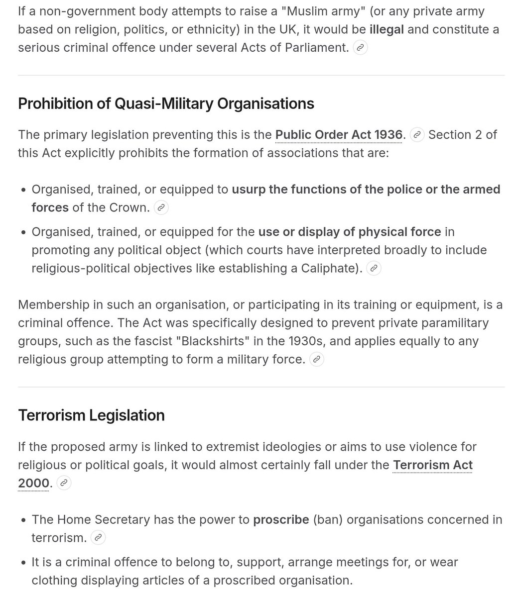 AlienPirate1's tweet photo. @BritishBastardX @UK_EngWalScoNI @5Pillarsuk @ShabanaMahmood  you need to sort this 5pillarsuk out this is implying they are forming a civil army contrary to statute and UK law @RupertLowe10  and @TRobinsonNewEra  @darrengrimes @MichelleDewbs @andyburnham https://t.co/iiht4IsHNp