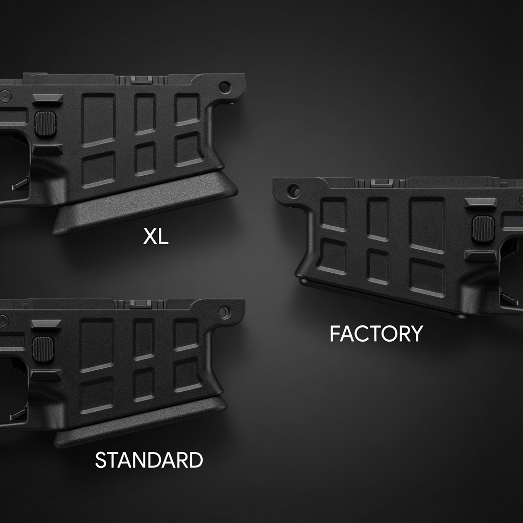 HagaDefense's tweet photo. Have you tried out the Haga Defense Flared Magwell for your Bren 2 yet?

Our Enhanced Flared Magwell makes reloads smoother and faster with that perfect funnel for quick mag changes under stress. Clean fit, rock-solid construction, and a huge improvement to the overall ergonomics of the platform. - 2 Size options available. 

#bren2 #czbren2 #bren3
