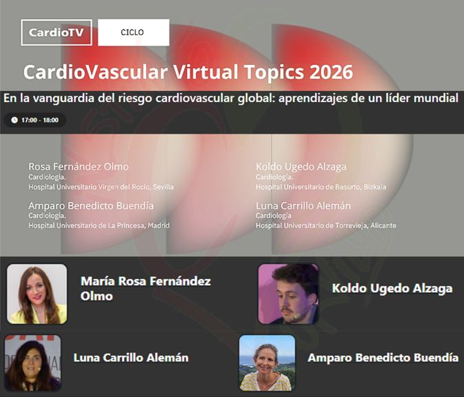 icorvilud's tweet photo. EXAMEN FIN DE CURSO
🎬Último episodio #CVVT2026: 'En la vanguardia del riesgo Cv global: aprendizajes de un líder mundial'
📅 30/6🕔 17-18h
🔗 Sesión online https://t.co/52940rKRhK
🗣️Rosa Fernandez
🗣️Koldo Ugedo
🗣️Luna Carrillo
🗣️Amparo Benedicto Buendía
#cardioX #meded #CardioTV https://t.co/3dQzas83F0