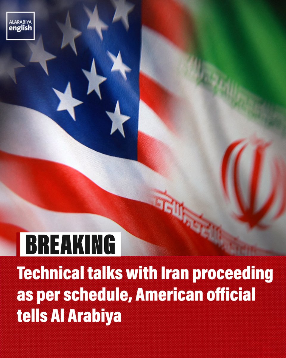 The technical talks between the United States and Iran are proceeding accor