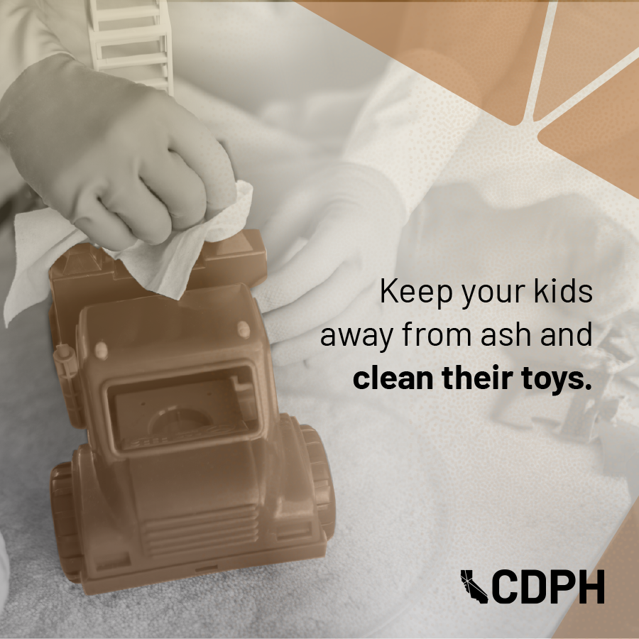 CAPublicHealth's tweet photo. Ash from nearby fires and burnt structures can cause health issues. Keep kids away from ash and make sure to clean any toys with ash on them before your kids play with them.
Learn more: https://t.co/dLs5Kf01gq
#BoyleHeightsFire #AshSafety #KeepKidsSafe https://t.co/zthEylkgiH