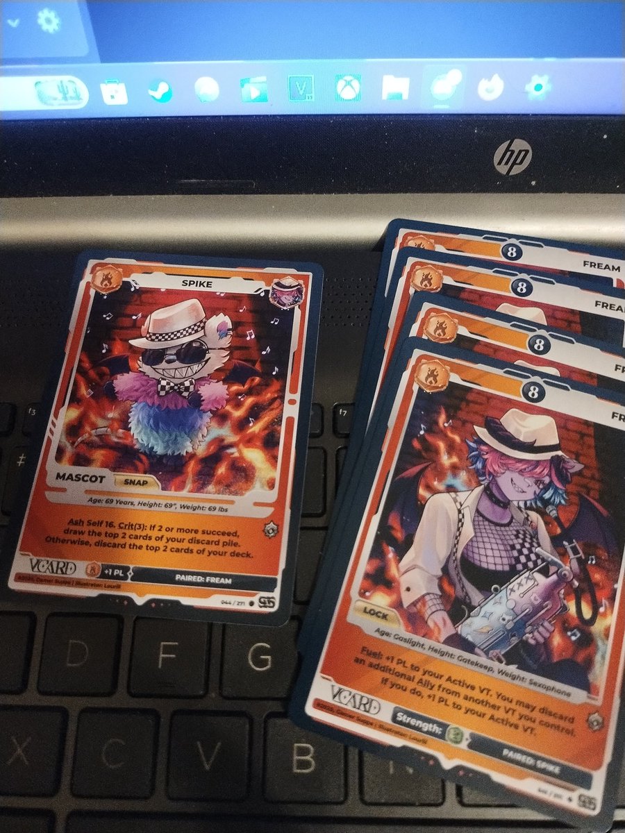 FreamVirus's tweet photo. THE @GamerSupps GODS HAVE BLESSED ME WITH CARDS OF MY GOAT @FREAM https://t.co/D2op9aPFq0