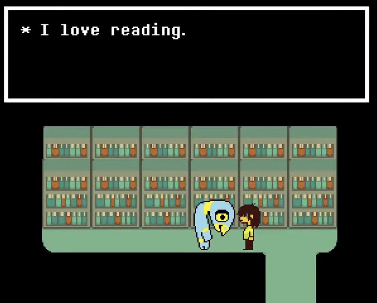 nerdydood's tweet photo. Did normalnpc fucking block the entrance to the library so we couldn’t read the rest of the books upstairs https://t.co/2eE9BxgNlm