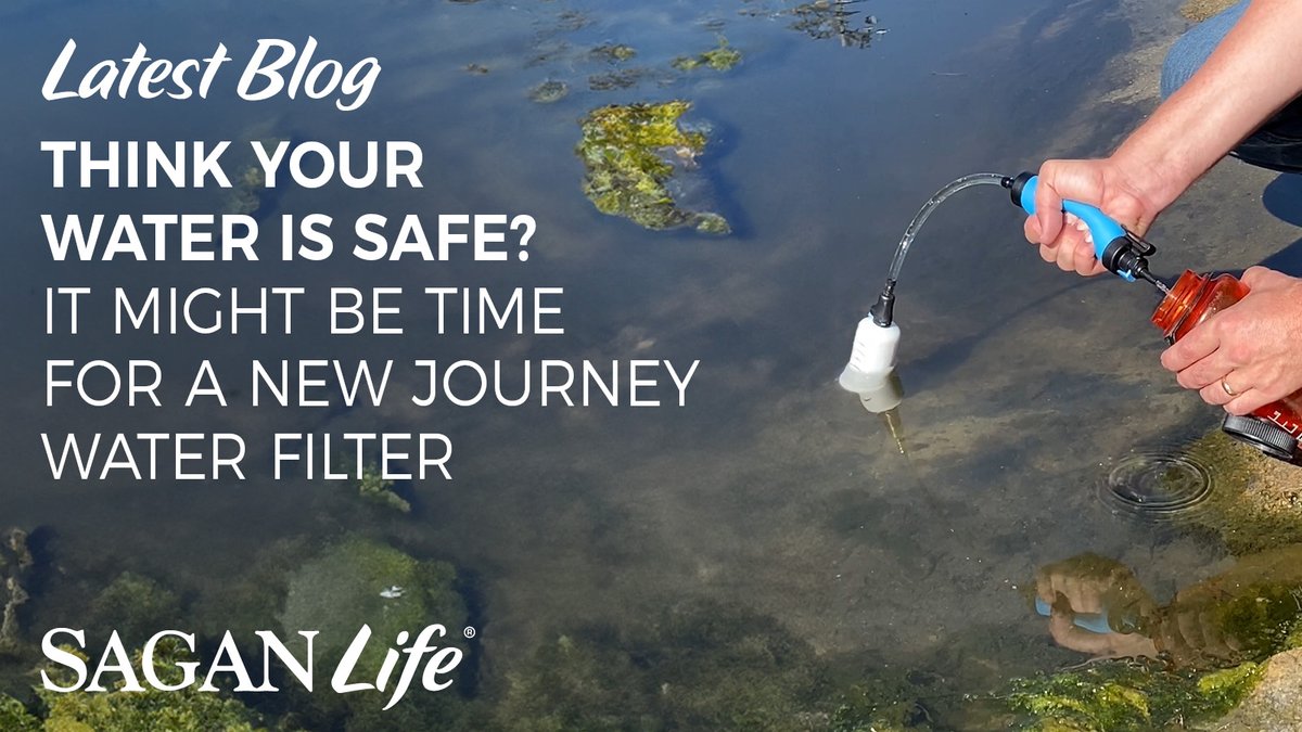 SaganLife's tweet photo. Think your water is safe? A worn filter can reduce confidence in your purification system. Learn why replacing your Journey Filter before your next adventure or emergency is a smart move.
Read the Blog:
https://t.co/UJE4RyJI5q
Shop:
https://t.co/xRu7N2iYoj https://t.co/J5xNUm78Ee